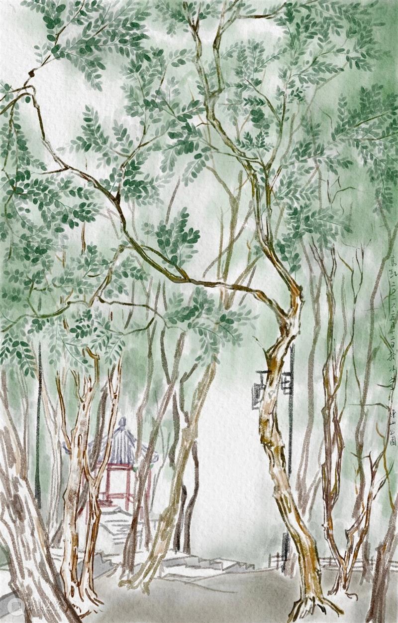 南京书画院金陵四十八景（选）写生纪实 崇真艺客
