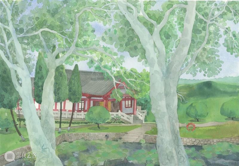 南京书画院金陵四十八景（选）写生纪实 崇真艺客