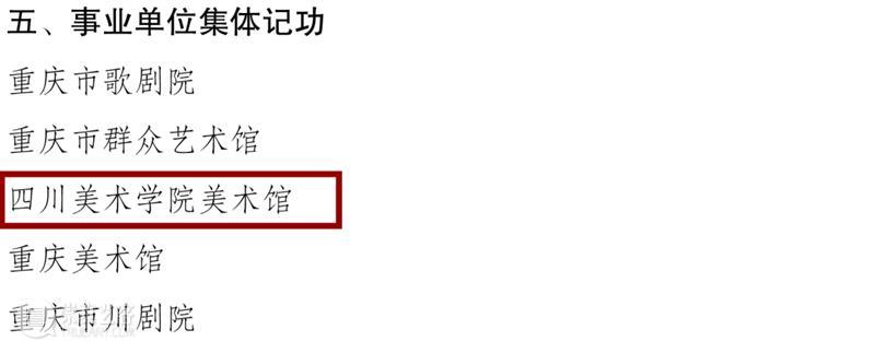 喜报:美术馆获市级集体记功表彰 崇真艺客