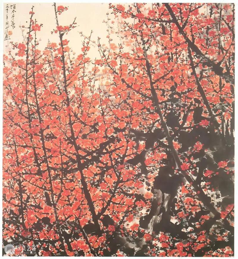 年度大展赏读 | 梅枝三转：关山月的梅花，画的是时代还是自己？ 崇真艺客
