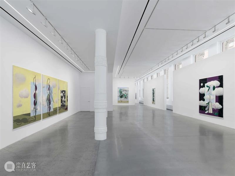展览现场｜法拉·阿塔斯（Farah Atassi）「变形」@ 阿尔敏·莱希 - 纽约 崇真艺客