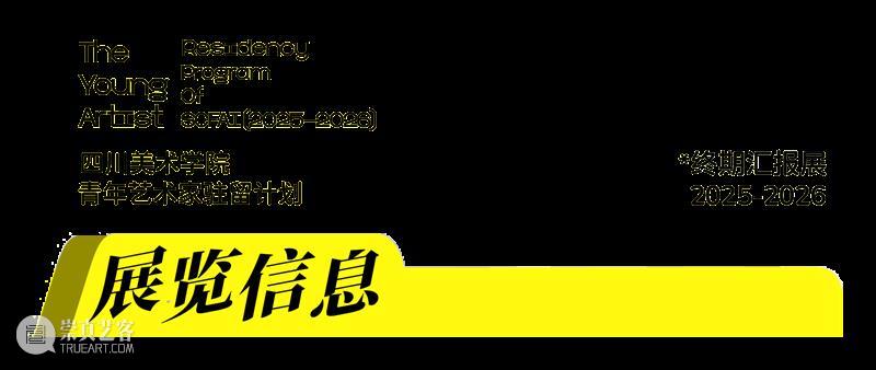 预告丨另存为：2025-2026四川美术学院青年艺术家驻留计划终期汇报展 崇真艺客