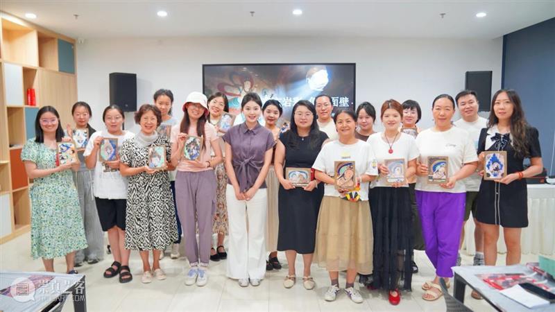 研学活动回顾 | 龟兹壁画临摹艺术爱好者体验课圆满落幕~ 崇真艺客