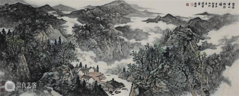 【北京画院精品艺术课】徐卫国：理解与提高山水画创作中的笔墨表现 崇真艺客