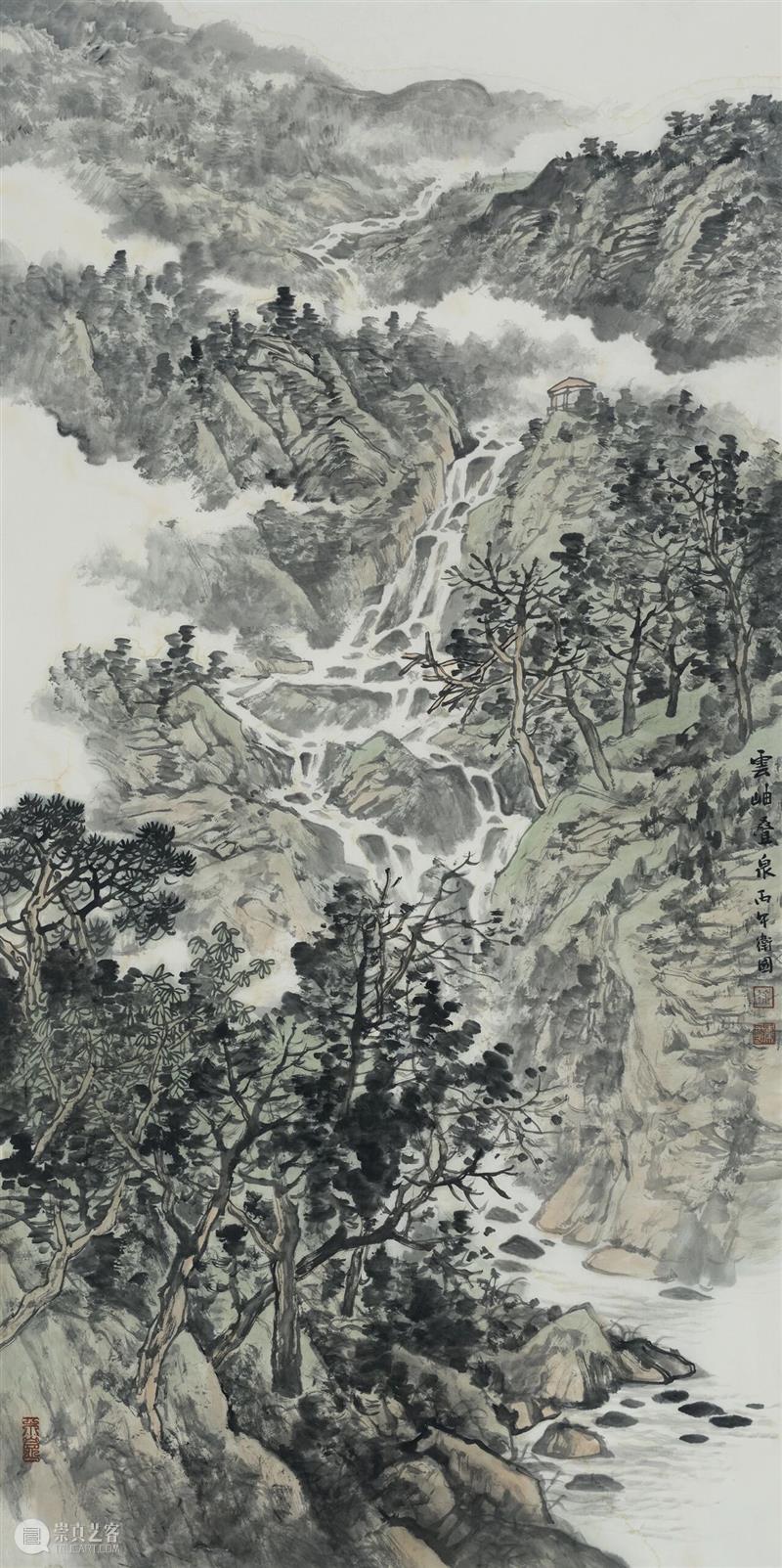 【北京画院精品艺术课】徐卫国：理解与提高山水画创作中的笔墨表现 崇真艺客