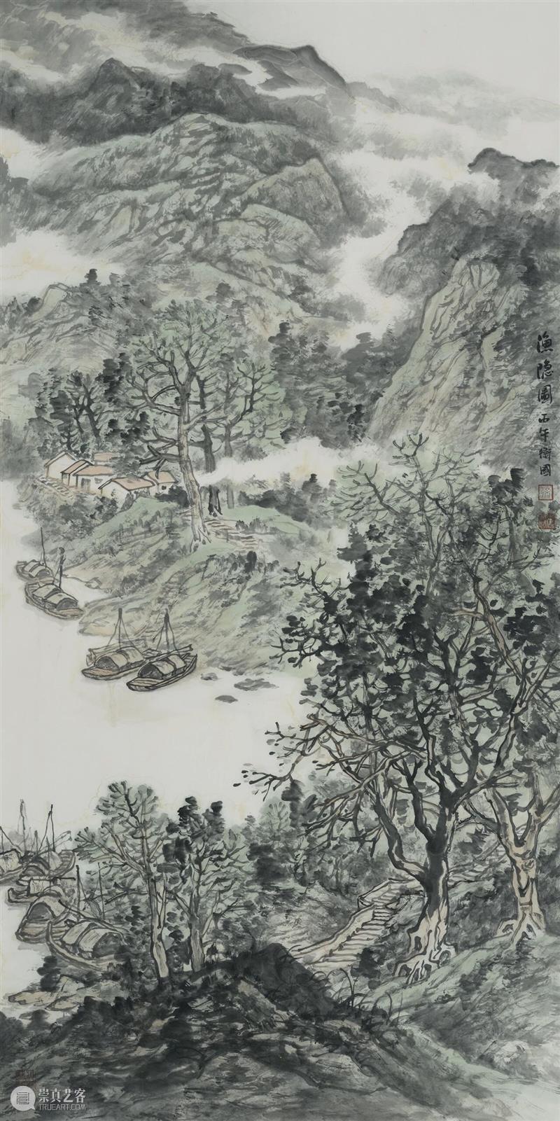 【北京画院精品艺术课】徐卫国：理解与提高山水画创作中的笔墨表现 崇真艺客