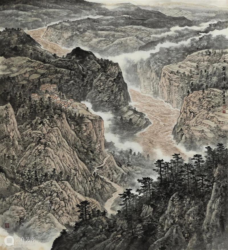 【北京画院精品艺术课】徐卫国：理解与提高山水画创作中的笔墨表现 崇真艺客