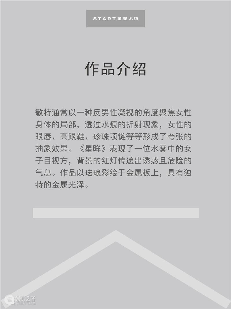 START展览杰作｜玛丽莲·敏特《星眸》 崇真艺客