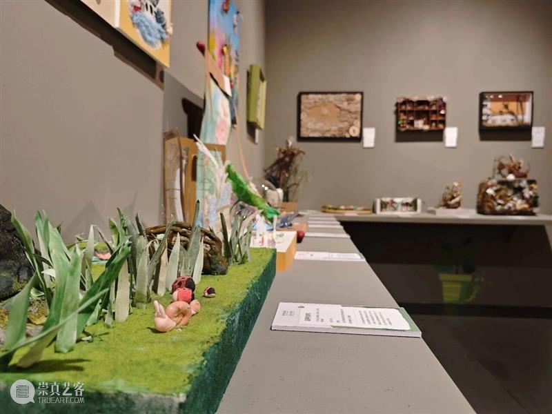 童心作笔,草间问虫——“未来白石美育艺术季·童心童语”展览开展 崇真艺客