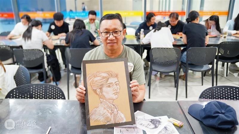 公教活动回顾 | 告别绘画焦虑,这个人物肖像也太棒了吧~ 崇真艺客