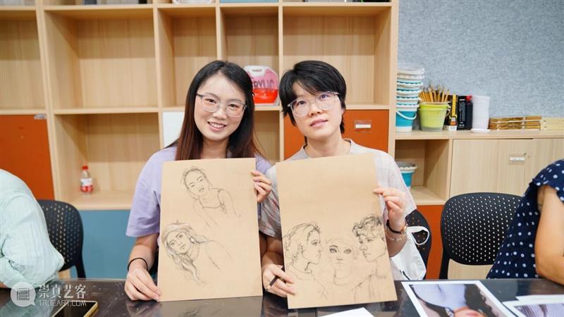 公教活动回顾 | 告别绘画焦虑,这个人物肖像也太棒了吧~ 崇真艺客