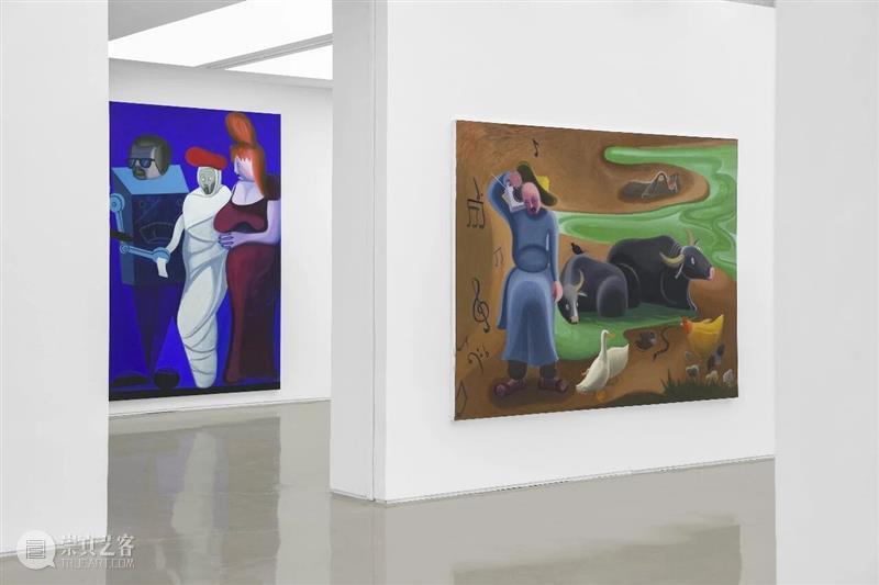 偏锋 现场 | 「仙阳河西流」邓洧个展 崇真艺客