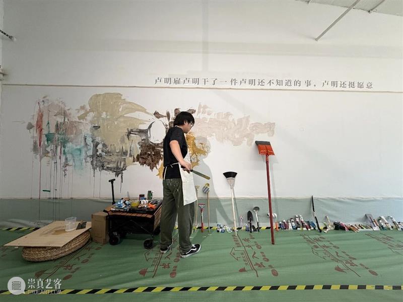 开幕现场|卢明个人项目《小明的房间》/ 798·蔡锦空间 崇真艺客