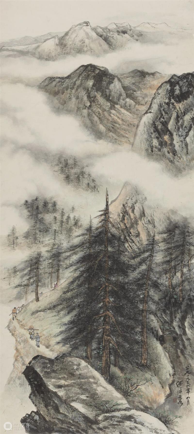 公告 | “历史的星辉——长安画派与海派绘画研究展”延期至10月7日 崇真艺客