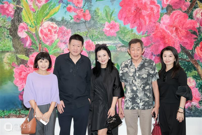 周春芽大型个展“山石、园林、桃花、绿狗”于松美术馆隆重开幕! 崇真艺客