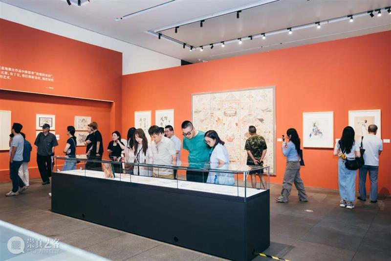 艺术现场 | “花开敦煌——常沙娜艺术研究与应用展”在深圳美术馆启幕 崇真艺客