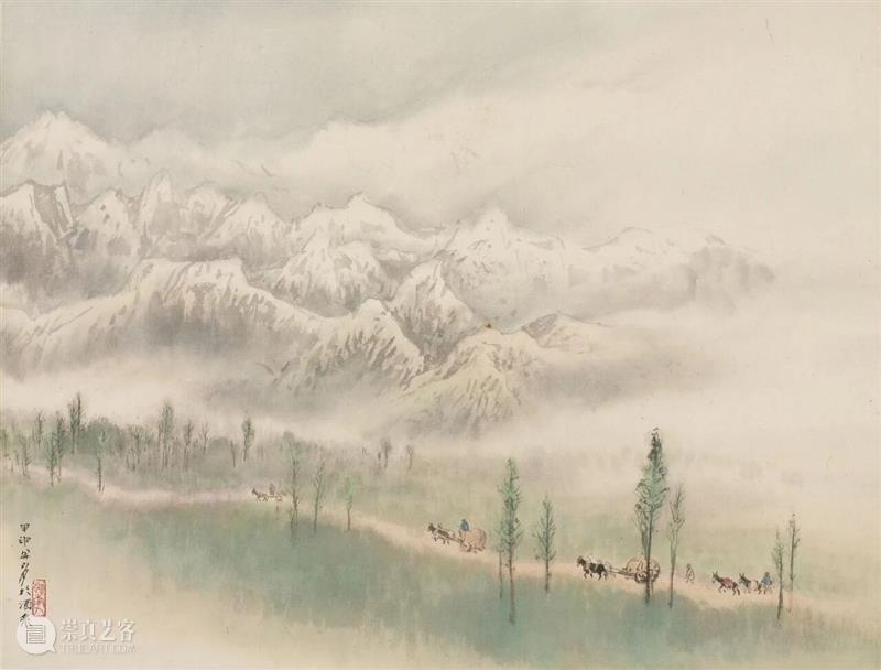 年度大展赏读 |  人生尽处是“开阔”—— 关山月的绝笔之作 崇真艺客