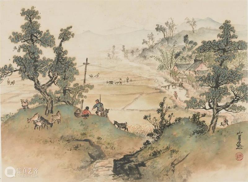 年度大展赏读 |  人生尽处是“开阔”—— 关山月的绝笔之作 崇真艺客
